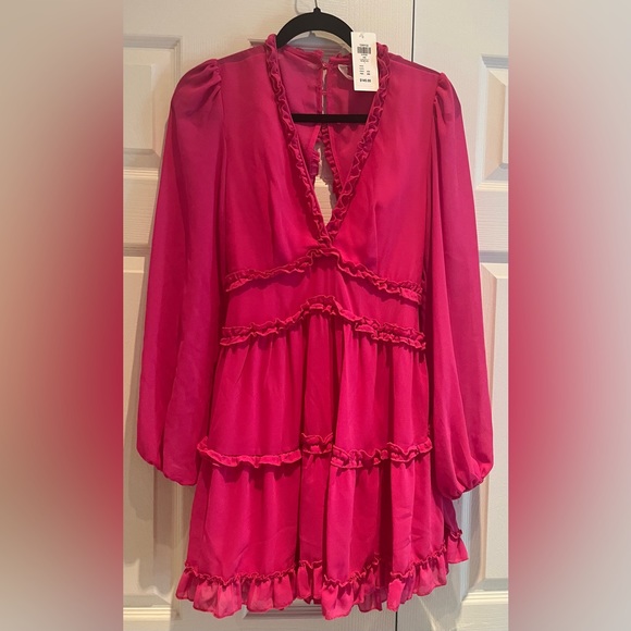 Pink dress from Honey. Brand new with tags. Just bought a week ago. - Picture 4 of 4